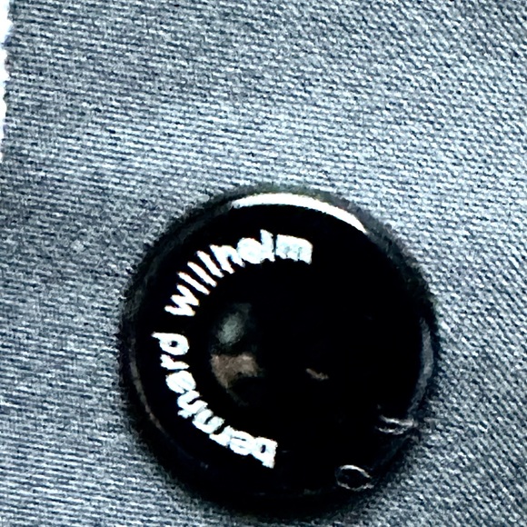 BELGIUM DESIGNER BERNHARD WILLHELM TOP SWEATER PULLOVER METALLIC SILVER  RARE XS - Picture 8 of 10